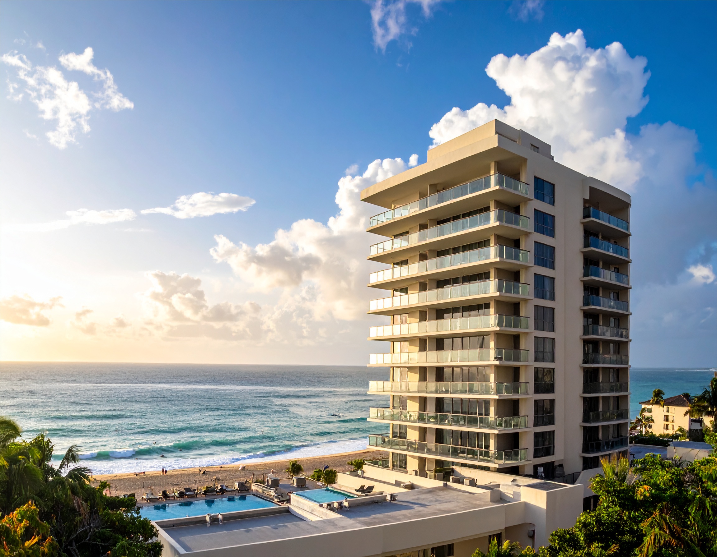 Firefly Oceanfront High Rise Condo Building With Flat Roof 397016 1